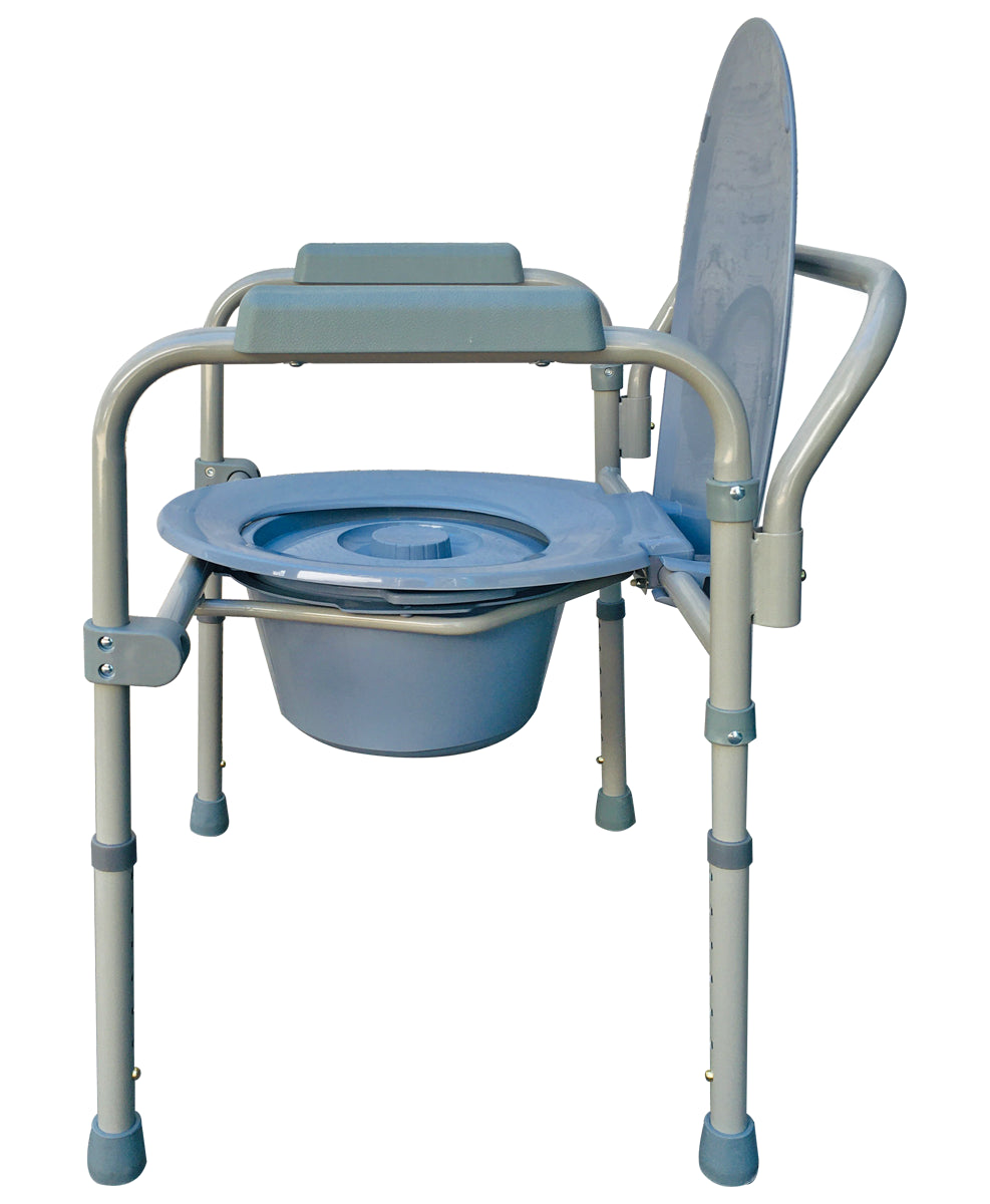 Silla De Baño Wc Cómodo Plegadizo De Aluminio MOD. GT7003