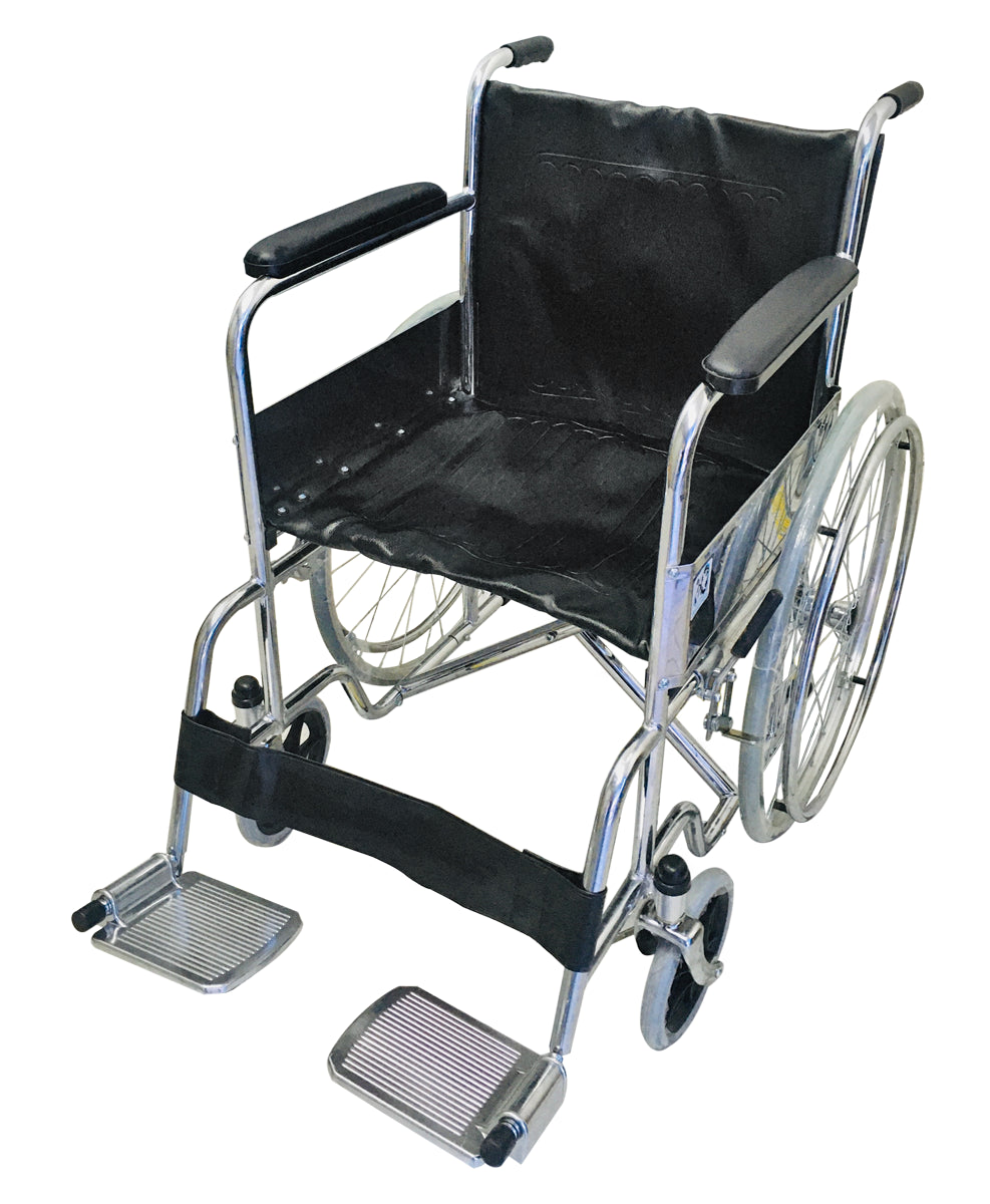 Silla de ruedas cromada MOD. 2001R