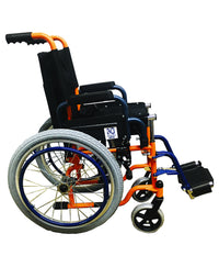 Silla de ruedas infantil multicolor con rodado todo terreno MOD. 4007RFQN