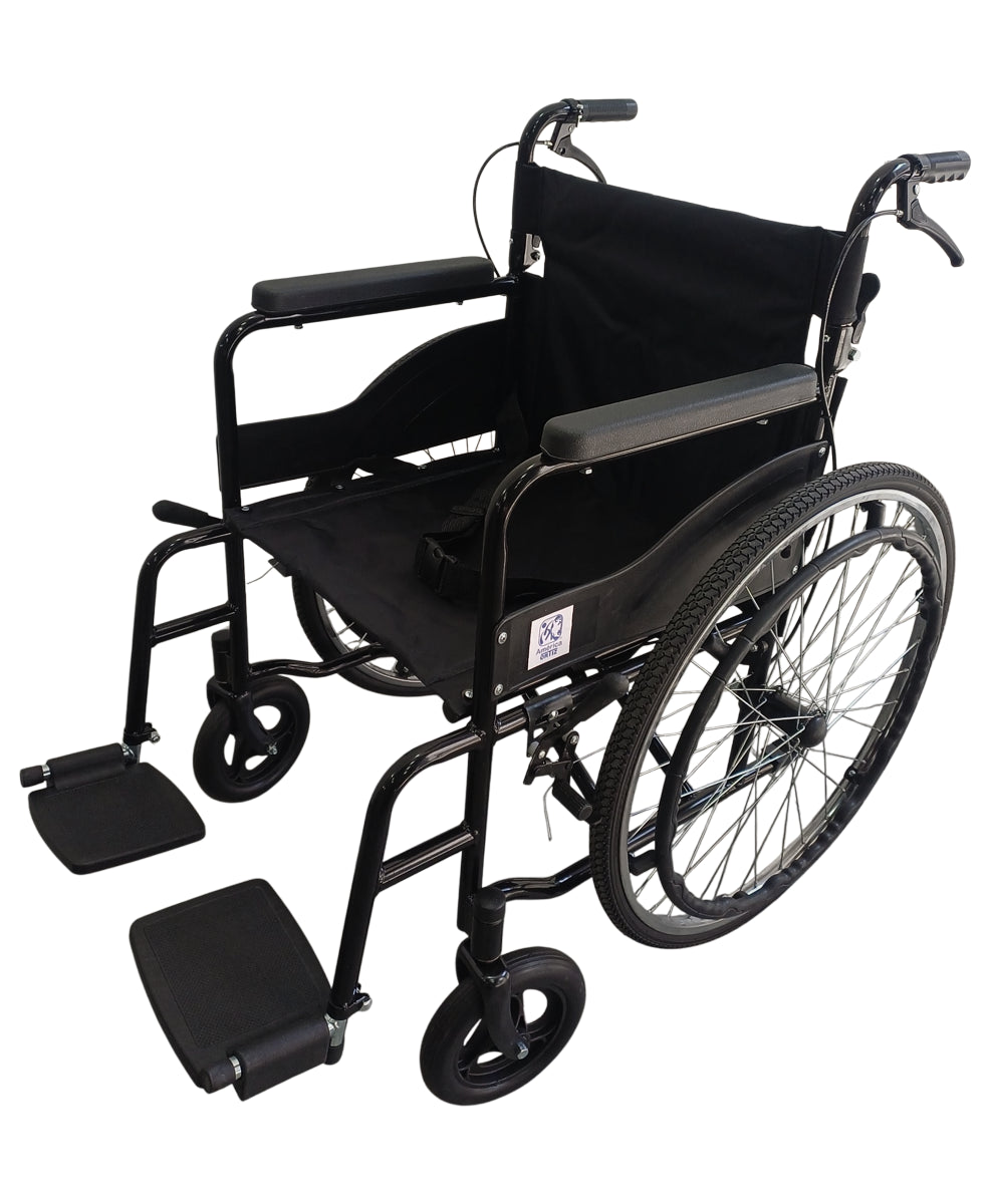 Silla de ruedas todo terreno ortopédica neumática para adulto MOD. 1001RNB3