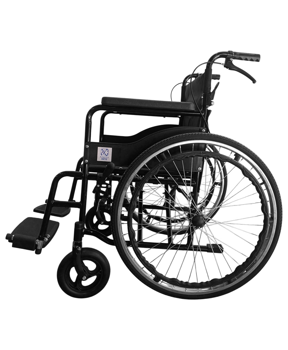 Silla de ruedas todo terreno ortopédica neumática para adulto MOD. 1001RNB3