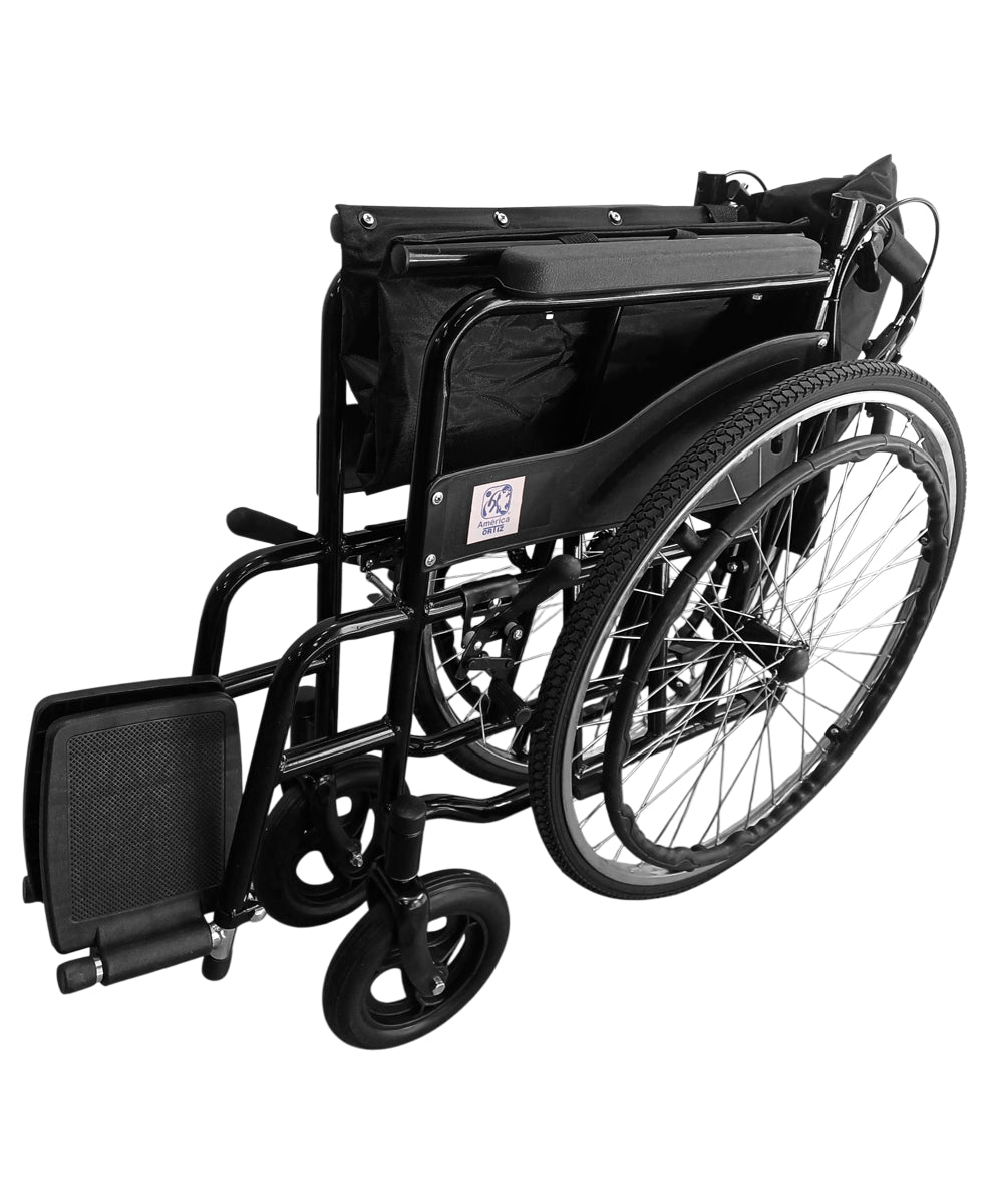 Silla de ruedas todo terreno ortopédica neumática para adulto MOD. 1001RNB3