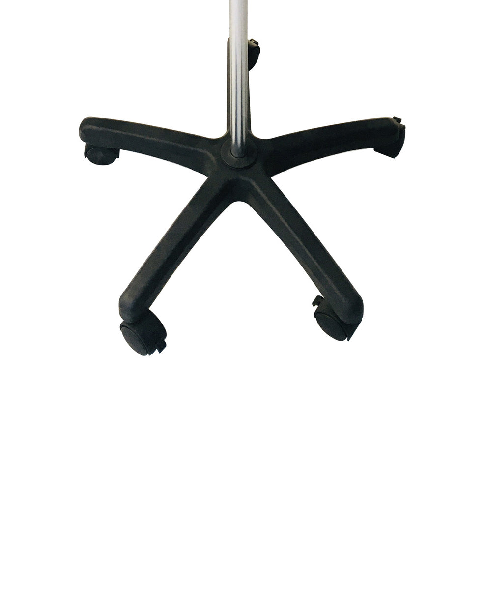 Tripie Porta Suero Venoclisis Iv Pole Con Ruedas Estrella MOD. 9103D