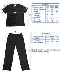 Uniforme conjunto medico quirurgico unisex adulto Bios