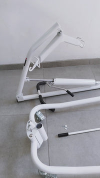 Grua Para Paciente Con Piston Hidraulico Con Hamaca Colgante MOD. 14340